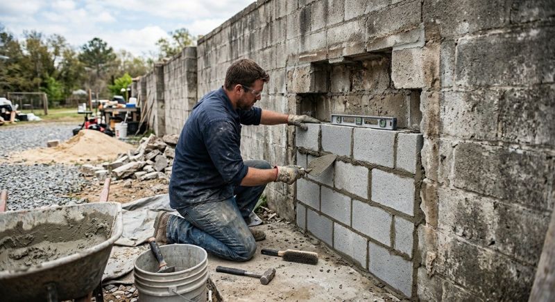 Block Wall Repair in Long Valley, NJ