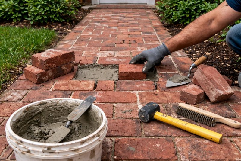 Brick Driveway Repair in Middlesex County, NJ