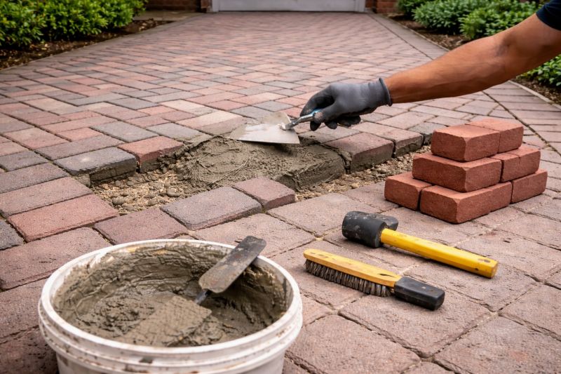 Brick Flatwork Repair in Colonia, NJ
