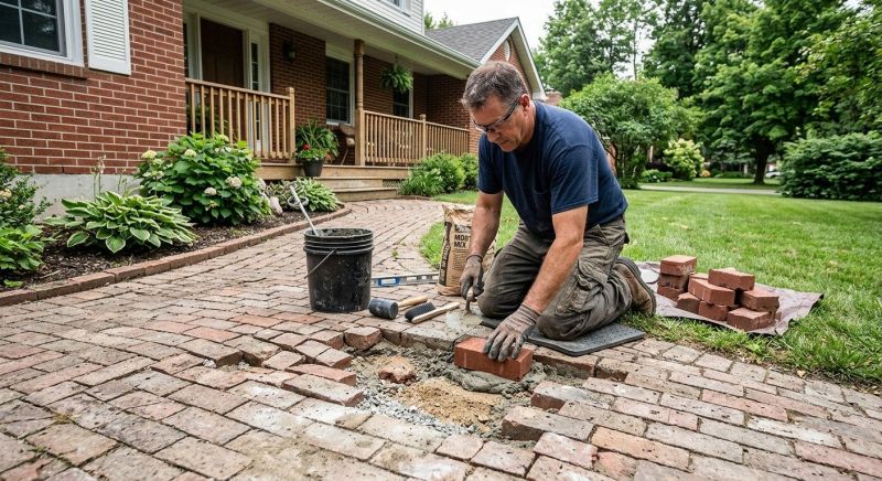 Brick Flatwork Repair in Denville, NJ