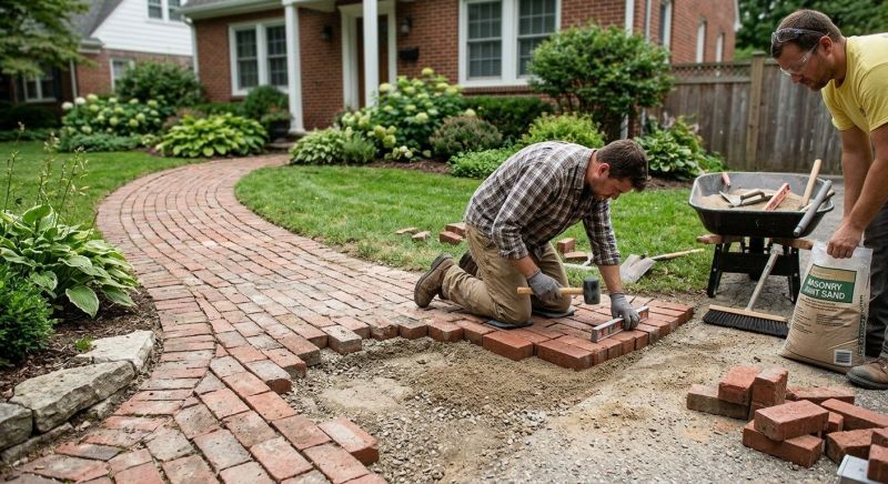 Brick Flatwork Repair in East Orange, NJ