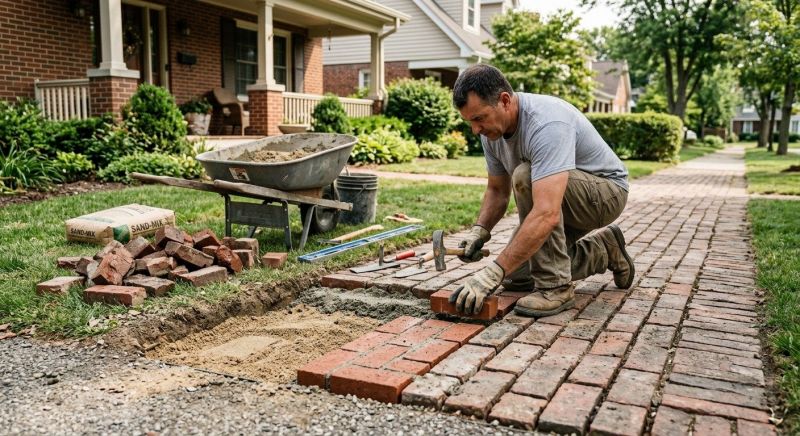 Brick Flatwork Repair in Flemington, NJ