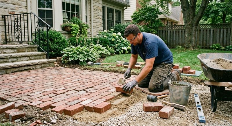 Brick Flatwork Repair in Livingston, NJ