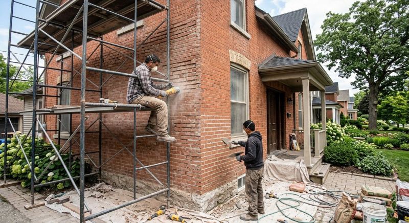 Brick Restoration in Hightstown, NJ