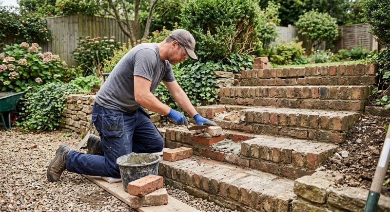 Brick Stairs Repair in Lebanon, NJ
