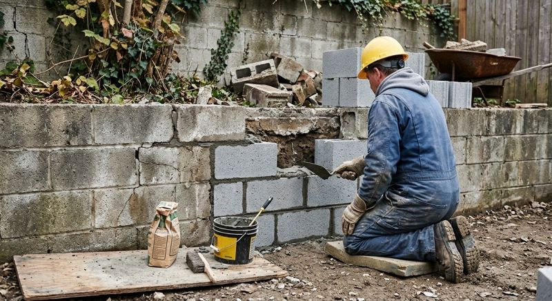 Concrete Block Repair in Berkeley Heights, NJ