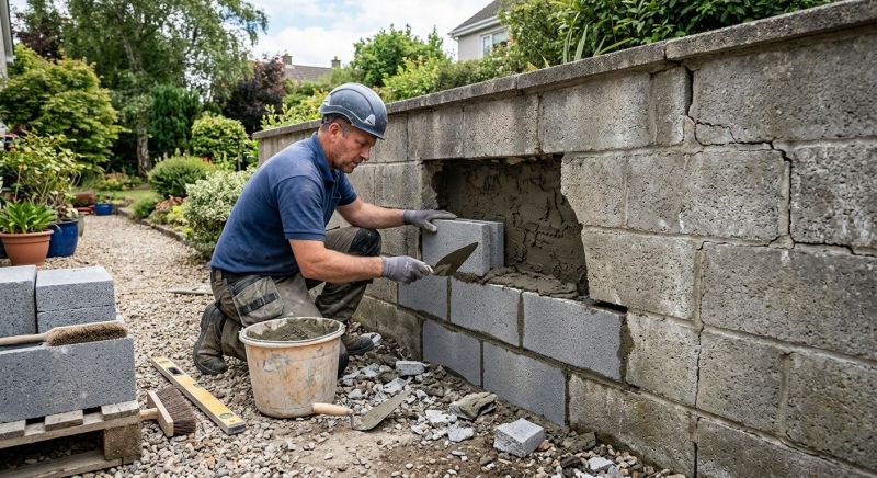 Concrete Block Repair in Edison, NJ