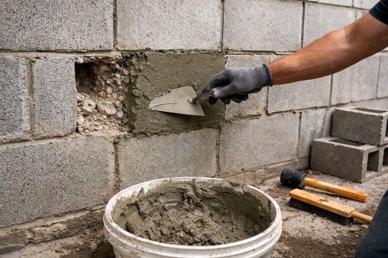Concrete Block Repair in Green Village, NJ