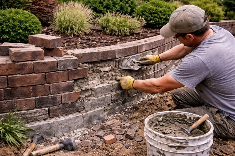 Retaining Wall Repair in Bridgewater, NJ