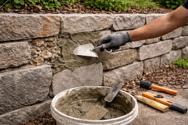 Retaining Wall Repair in Lincroft, NJ