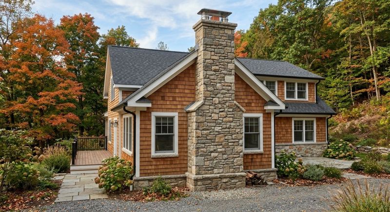 Stone Chimney Installation in Lawrence Township, NJ