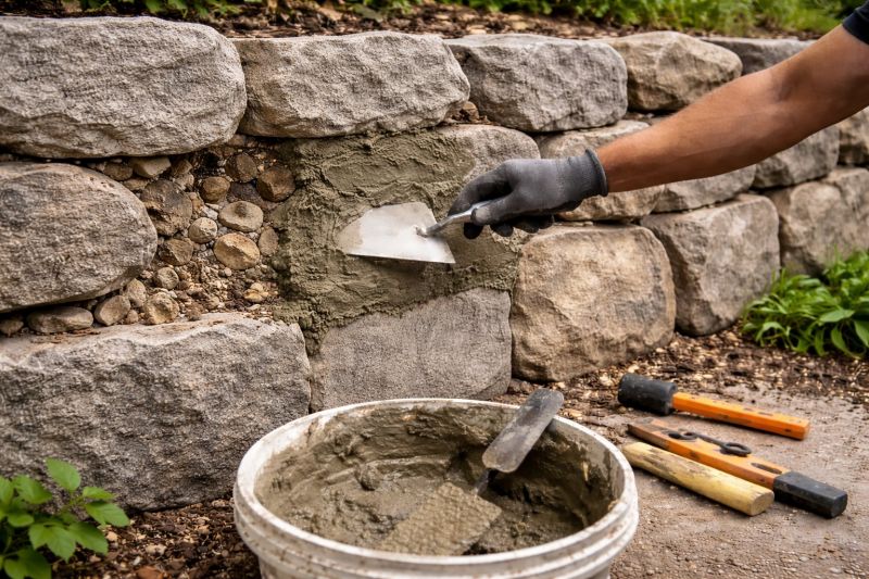 Stone Column Repair in Middlesex County, NJ