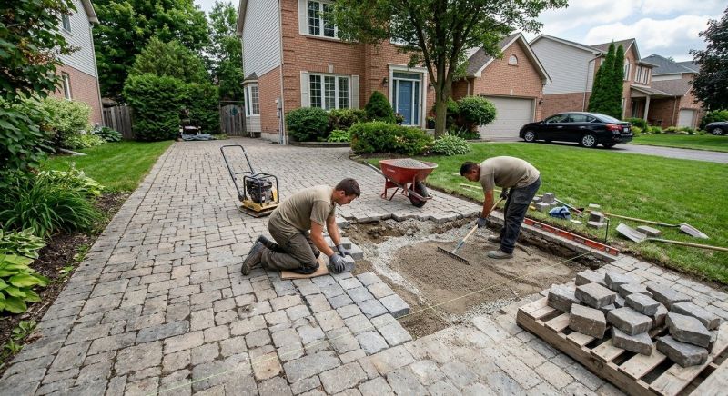 Stone Driveway Repair in Middlesex County, NJ
