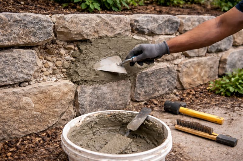 Stone Masonry Repair in Basking Ridge, NJ