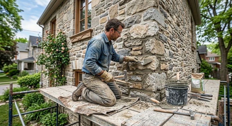 Stone Masonry Repair in High Bridge, NJ