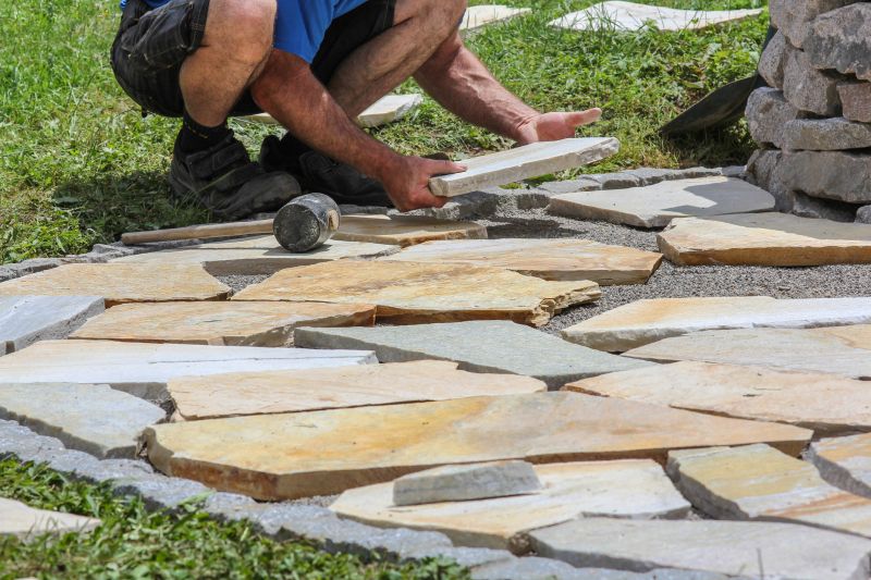 Stone Walkway Repair in Middlesex County, NJ
