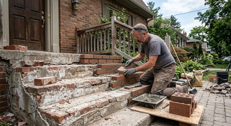 Stonework Repair in East Brunswick, NJ